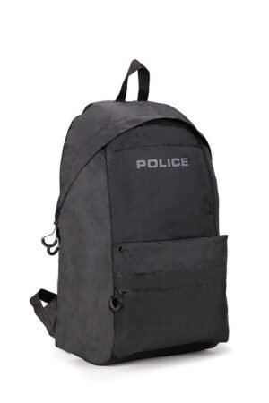 POLICE JOBO Nylon Laptop Backpack – Black