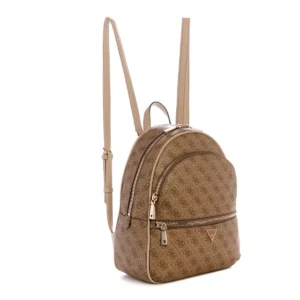 GUESS Manhattan II Large Backpack – Latte Logo