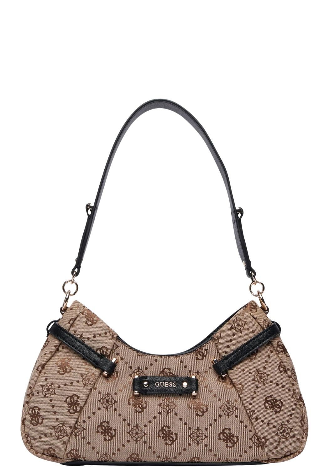 bolsos-guess-dorothy-shoulder-bag-hwjp22-31180-latte-logo-black